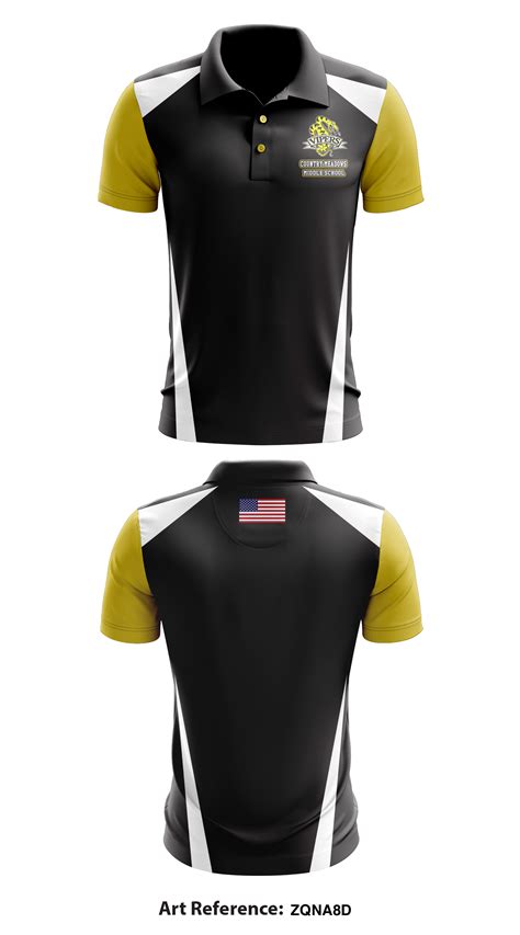 Country Meadows Middle School 25475172 Short Sleeve Performance Polo