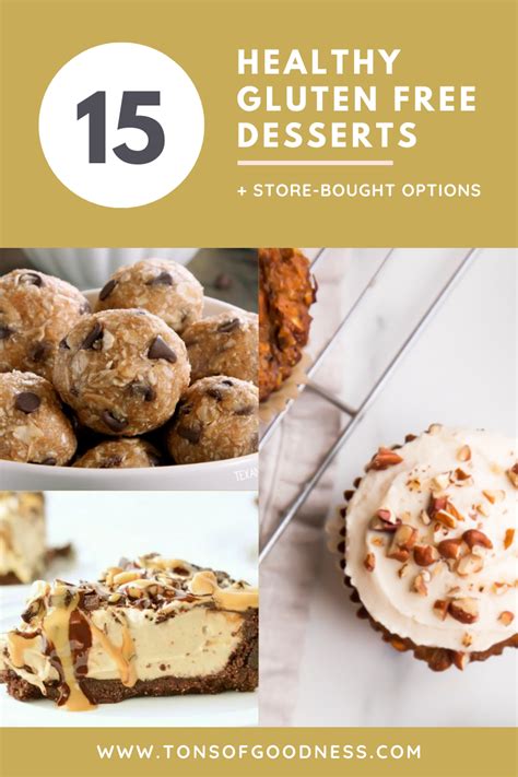 In a poll, 90% said they'd bought some in the past 6 months. 15 Healthy Gluten Free Desserts + Store Bought Options!