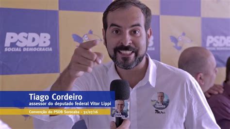 Tiago Cordeiro João Leandro pré candidato a prefeito de Sorocaba