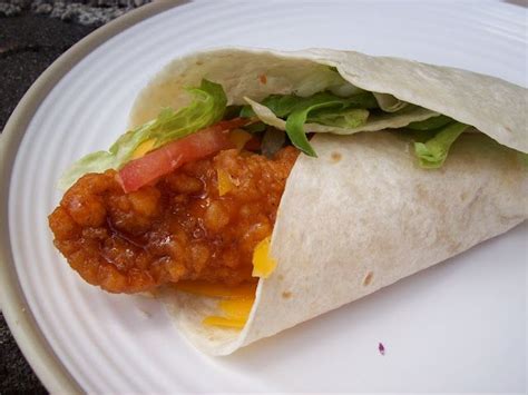 Spicy Sticky Chicken Wraps Wingers Sticky Finger Wrapssalad