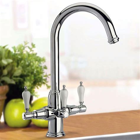 Astini Kelda Chrome 3 Way Ambient And Water Filter Kitchen Sink Mixer Tap