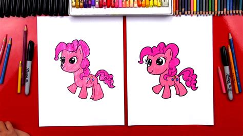 How To Draw Pinkie Pie Step By Step For Kids