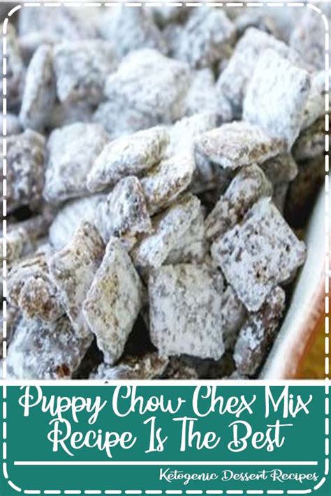 1 cup creamy peanut butter. Puppy Chow Chex Mix Recipe Is The Best Party Mix Recipe ...