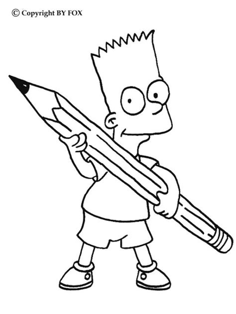 Simpsons Coloring Pages Online Tripafethna