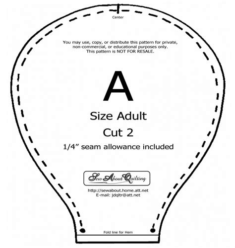 When i didn't receive response to my request, i struggled to decipher the instructions and created printable pattern for the cap top. 6 Best Images of Printable Sewing Patterns Chemo Hat ...