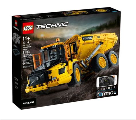 Lego Technic Le Tombereau ArticulÉ Volvo 6x6 42114 Lego Technic