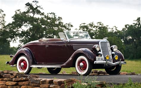 Vehicles 1935 Ford Roadster Hd Wallpaper