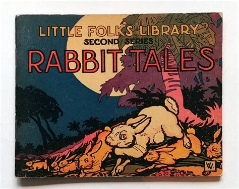 Rabbit Tales Little Folks Library Second Series Etsy