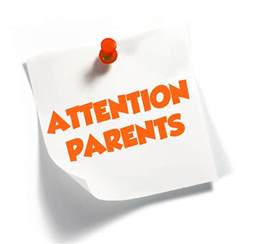 Attention clipart attention parent, Attention attention parent ...