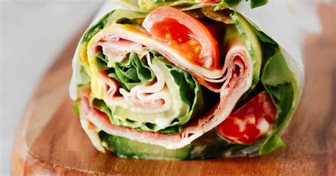 Low Carb Lettuce Wrap Sandwich Easy To Make And Healthy