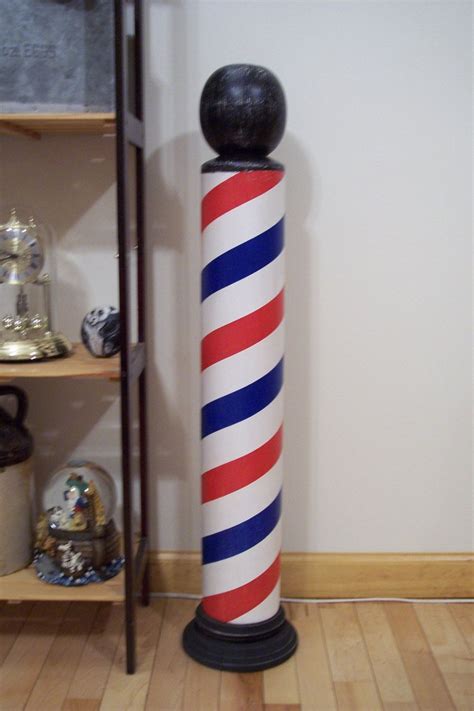 Red and white antique, patriotic antiques, antique trade sign, antiques for sale, american antiques for sale, z & k american antiques, antique amer… Barber Pole | Etsy | Barber pole, Barber, Red skelton