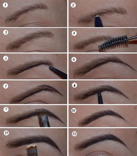How To Draw On Eyebrows How To Draw Eyebrows Eyebrow Makeup Tips