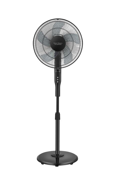 Better Homes And Gardens 16 Dc Pedestal Fan And Remote Black