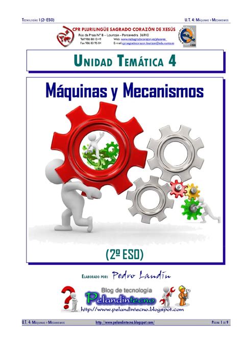 T4 Máquinas Y Mecanismos Teoría By Pedro Landin Issuu