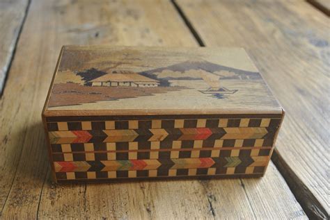 Where can i find a japanese puzzle box? Vintage Japanese Wooden Puzzle Box by SJMArtCollectables ...