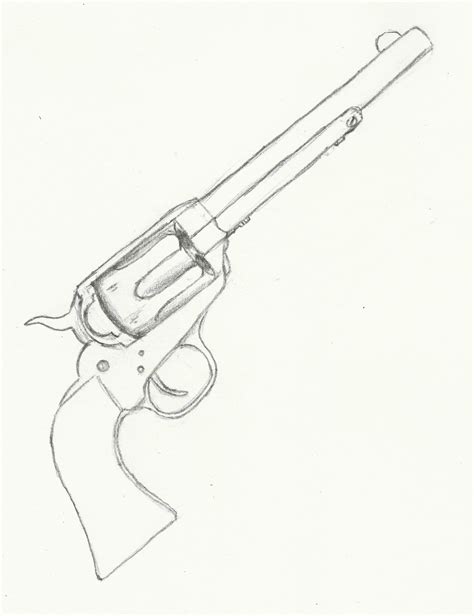 Pistol Drawing At Getdrawings Free Download