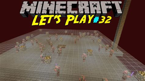 Minecraft 110 Zombie Pigman Farm Lets Play Med