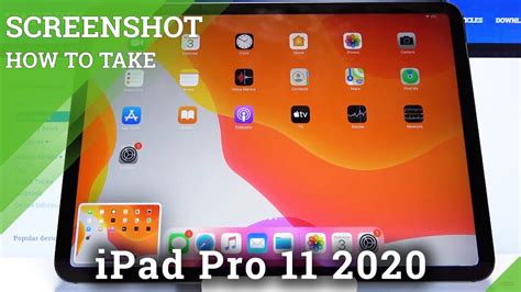 How To Capture Screen In Ipad Pro 11 2020 Take And Save Screenshot