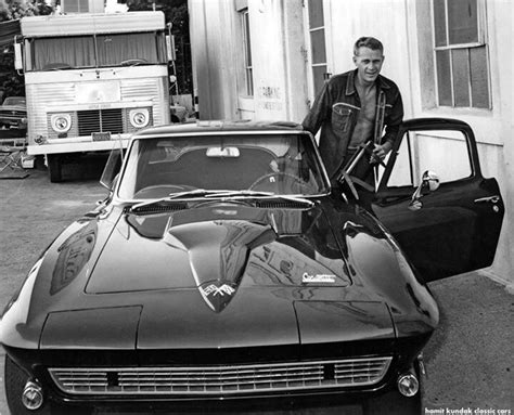 Paul Newman Steve Mcqueen Corvette Mcqueen