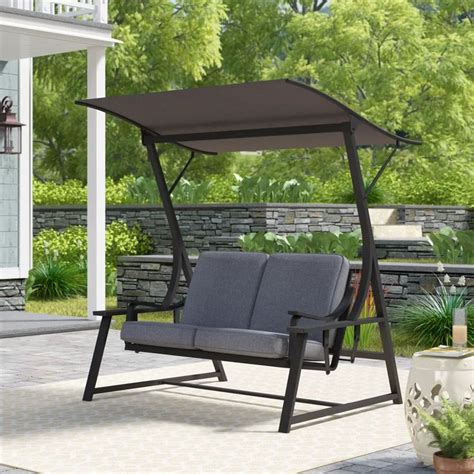 When you trip any location you will protect you from sunlight. Marquette Glider Porch Swing with Stand in 2020 | Porch ...