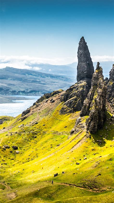 Wallpaper Isle of Skye, Scotland, Europe, nature, travel, 8k, Nature #14973