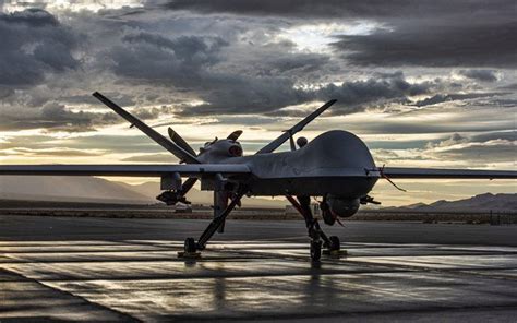 4k Mq 9 Reaper Predator B American Unmanned Aerial Vehicle Usaf
