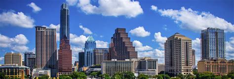 Austin Texas Skyline Cityscape Overlook Downtown Urban Lookout Navidar