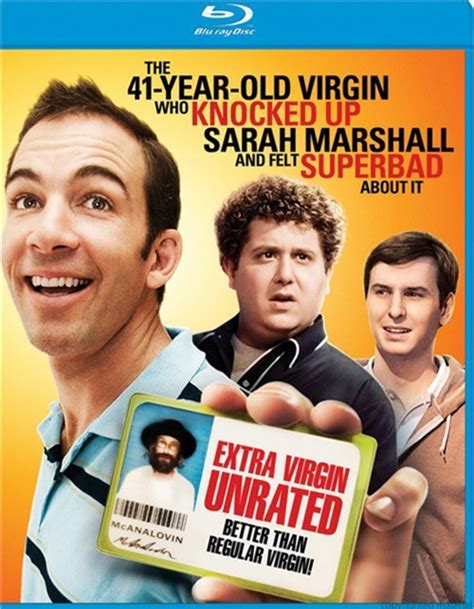 41 Year Old Virgin Who Knocked Up Sarah Marshall And Felt Superbad