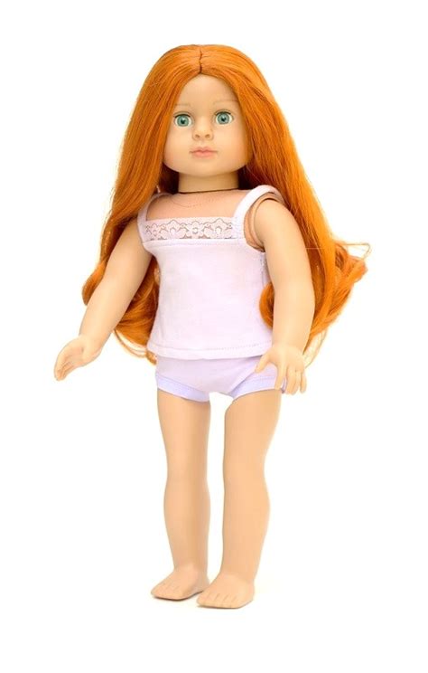18″ Charlotte Doll Ginger Hair And Blue Eyes The Doll Boutique