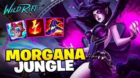Testei A Morgana Na Jungle Lol Wild Rift Youtube