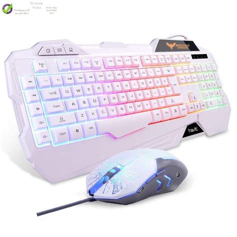 Ebay Sponsored Havit Rainbow Backlit Wi Gaming Keyboard Mouse Combo