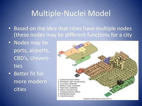 What Does The Multiple Nuclei Model Explain