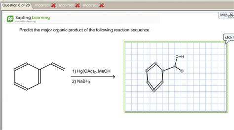 OneClass Predict The Major Organic Product Of The Following Reaction