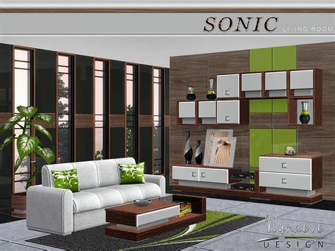 The Sims Resource Sonic Living Room