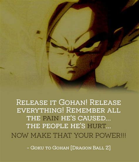 G'day friends & folks, today i will be counting down the top 10 greatest dragon ball z quotes. Dragon Ball Z — Goku quote | Dragon ball artwork, Dragon ...