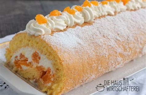 10.) das ganze kommt nun mit dem abgedeckten braten bei 160° c umluft für ca. Leicht & luftig - Biskuitrolle mit Sahnefüllung | Kuchen ...