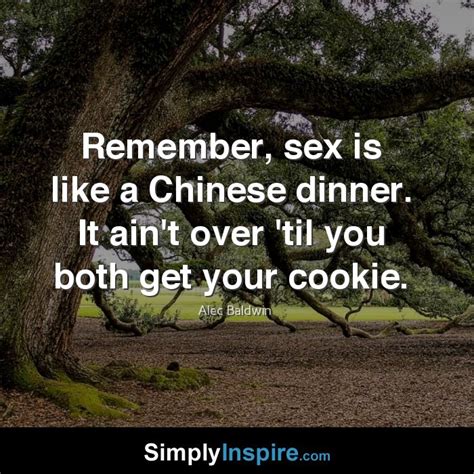 remember sex is simply inspire