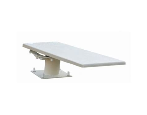 8 Cantilever Complete Diving Board And Base Radiant White