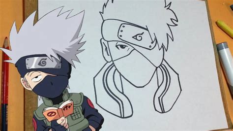 Cómo Dibujar A Kakashi De Naruto 】 Paso A Paso Muy Fácil 2024 Dibuja Fácil