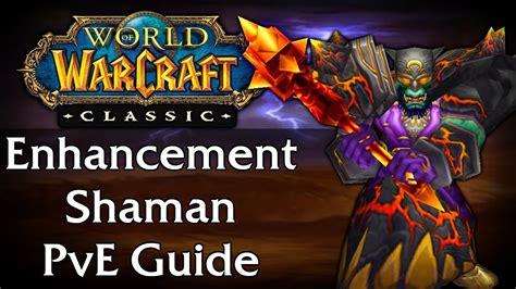 Classic Wow Elemental Shaman Pve Guide Youtube Gambaran