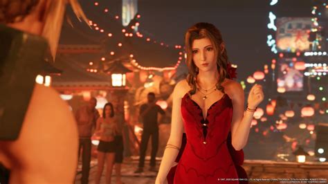 ff7 remake aerith dress choices options and guide final fantasy 7 integrade gamewith