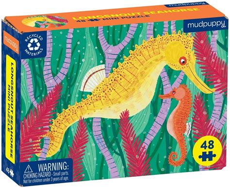 Buy Mudpuppy Mini Puzzle Seahorse 48pc