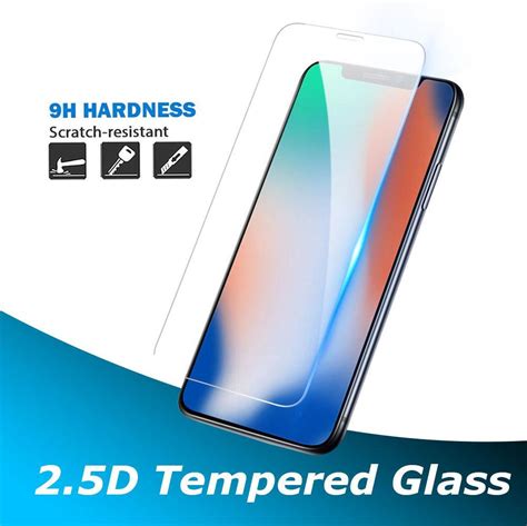 New 03mm 25d 9h Tempered Glass Screen Protector For Iphone 12 Mini 11