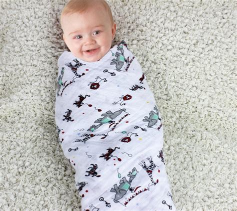 Lilly Floral Swaddle Blanket and Newborn Hat Set Hospital ...