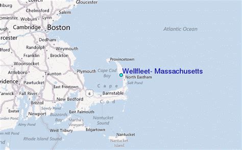Wellfleet Massachusetts Tide Station Location Guide