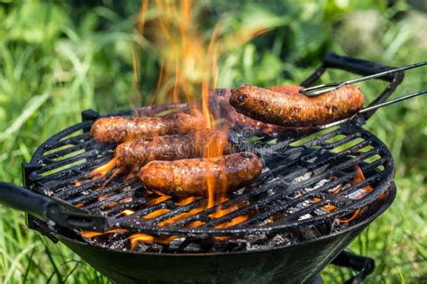 Sausages On The Grill Stock Photo Image Of Eating Meat 55892450