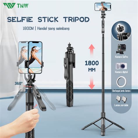 Jual Tnw L18 Tongsis Bluetooth 18m Tongsis Tripod Remote 180cm Selfie