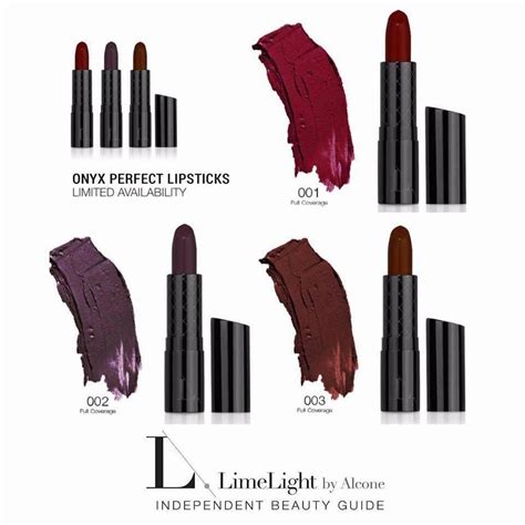 LimeLight By Alcone S Onyx Collection Lipsticks Shopprobeauty Com