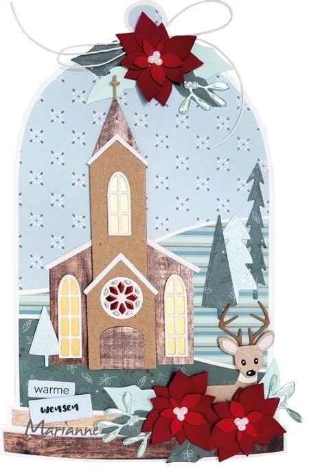 Marianne Design Craftables Die Church By Marleen