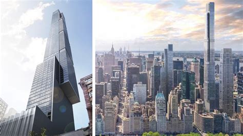 Central Park Tower Finishes Construction As New York Citys Tallest
